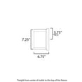 thumbnail image 5 of Maxim Lighting - LED Outdoor Wall Mount - Outdoor Wall Mount - Barrel-15W 1 LED, 5 of 5
