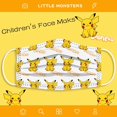 thumbnail image 2 of Nuevo 7 estilos 10 Uds Pokemon cara de niños Maks filtro facial protector desechable Pikachu máscara antipolvo para chico regalos de Año Nuevo, 2 of 4