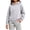 Gray, variant on FAIWAD Hoodies for Boys Girls Cotton Long Sleeve Pullover Plain Hooded Casual Cute Fall Winter Tops for Kids