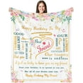 thumbnail image 1 of LHSHID Birthday Gifts Blanket Flannel Soft and Comfortable Anti static Bed Sofa Blanket 60x80in, 1 of 6
