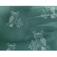 thumbnail image 4 of oneOone Georgette Viscose Fabric Branch & Owl Block Printed Craft Fabric BTY 42 Inch Wide, 4 of 4