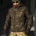 thumbnail image 3 of Abrigo táctico reflectante térmico para hombre, Parkas de invierno para exteriores, CPCamouflage, rompevientos grueso, chaquetas de viaje para senderismo y caza, 3 of 5