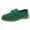 Green, variant on Rotm Women's Wide Loafers Shoes Cute Dressy Shoes Ladies Comfort Slip Ons Work Shoes Casual Shoes For Women Brown,Size 9