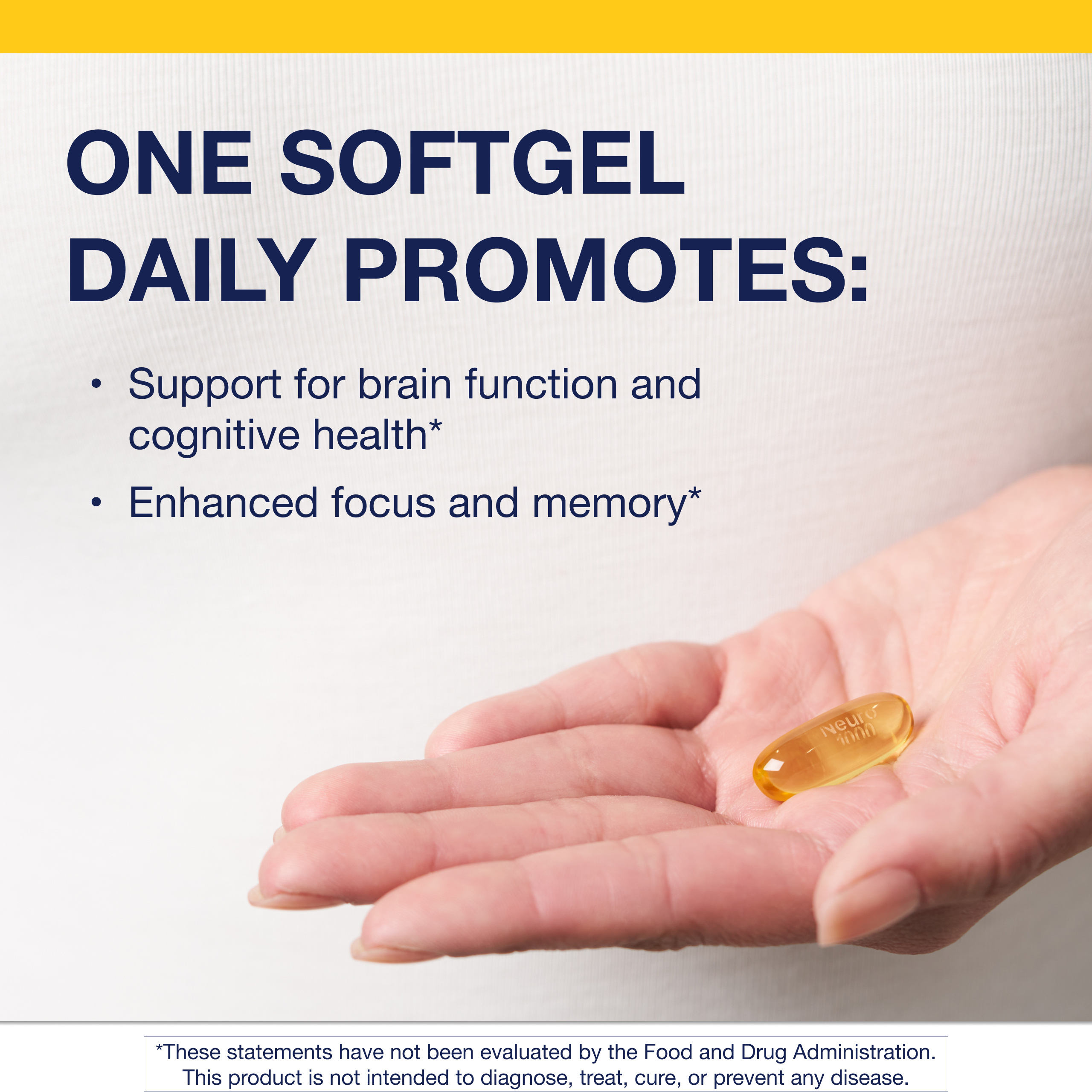 Metagenics OmegaGenics Fish Oil Neuro 1000 mg - 750 mg DHA - 250 mg EPA - High Potency - Brain Health & Heart Health* - Non-GMO & Gluten-Free - No Fishy Taste - 60 Softgels