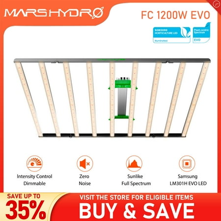 

2024 Mars Hydro FC 1200W EVO Led Grow Light 301H EVO Led Lamp