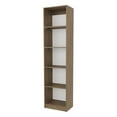 thumbnail image 4 of 5 Shelves Bookcase with Adjustable Shelves 71.1" Bookshelf with Open Cube for Home, 4 of 6