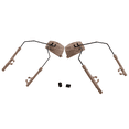 thumbnail image 3 of Support de Rail pour Écouteurs Pickup Multi-Angle Réglable Flip Ear Cups Support Fixe Accessoires de Casque Couleur Boue, 3 of 5