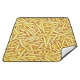 thumbnail image 6 of French Fries Beach Blanket Outdoor Picnic Mat Sandproof Waterproof Foldable for Camping Travel Hiking, 6 of 6