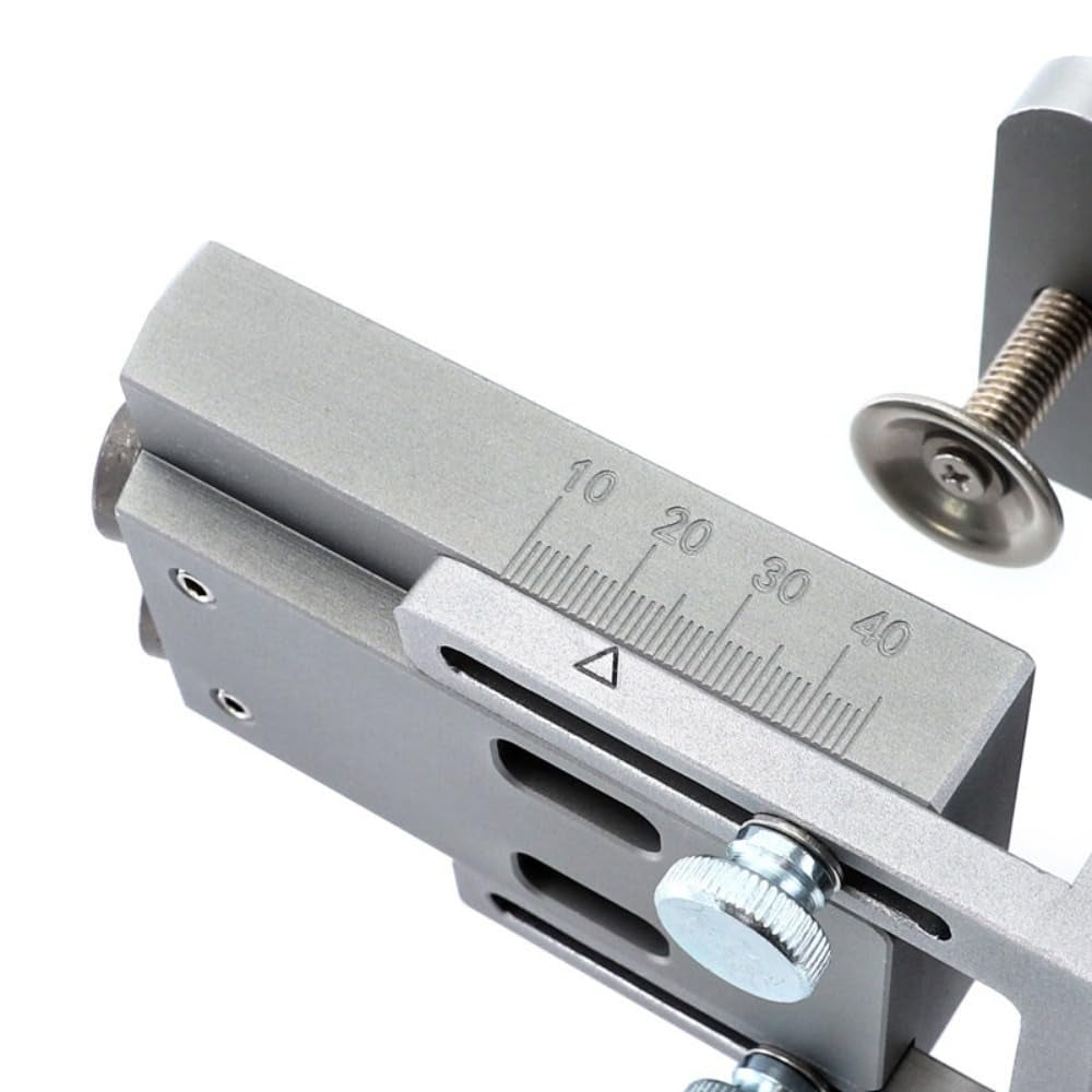 Aluminum Alloy Pocket Hole Jig Kit with 9mm Step Drill Bit Wood Doweling jig Drilling Hole Guide Locator Tools for Carpentry