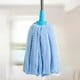thumbnail image 4 of Fleece Mop Thickened Absorbent Traditional Old Fashioned Mop Round Head Flat Head Mop Steel Pier Cloth, 4 of 6
