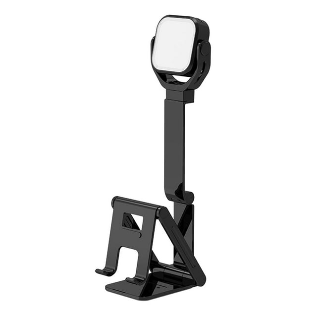 Teléfono Móvil Tablet soporte de escritorio soporte plegable Luz de relleno Baoblaze Llenar soporte de luz