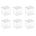 thumbnail image 1 of 300Pcs Clear Plastic Boxes for Gifts Packing Box Gift Packaging Transparent Candy Box Wedding Gift Boxes Party Favors, 1 of 8