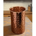 thumbnail image 3 of Pure Copper Tumblers for Drinking - Ayurvedic Health Pure Copper Cups Pack Of 10, 3 of 4