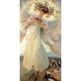 thumbnail image 2 of The Angel of The Birds Poster Print by Franz Dvorak, 2 of 2