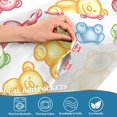 thumbnail image 4 of Yayeee Kitchen Valance Rod Pocket 54" x 18" Living Room Window Curtain, Gummy Bear Pattern, 4 of 6