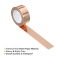 thumbnail image 3 of Uxcell 15mmx5m Metallic Foil Masking Washi Tape Art Craft Decoration, Pink Gold 1 Roll, 3 of 5