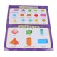 thumbnail image 4 of Gráfico de pared laminado cartel preescolar laminado Estimula la curiosidad Lectura fácil para niños pequeños para guardería para aula de jardín de infantes para niños ANGGREK Otros, 4 of 8