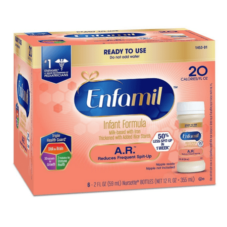 Enfamil™ A.R.® Ready to Use Infant Formula 6-2 fl. oz. Nursette® Bottles