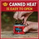 thumbnail image 5 of Carburante Canned Heat Royal Oak de 6/6 horas para rozar platos, color rojo, 5 of 6