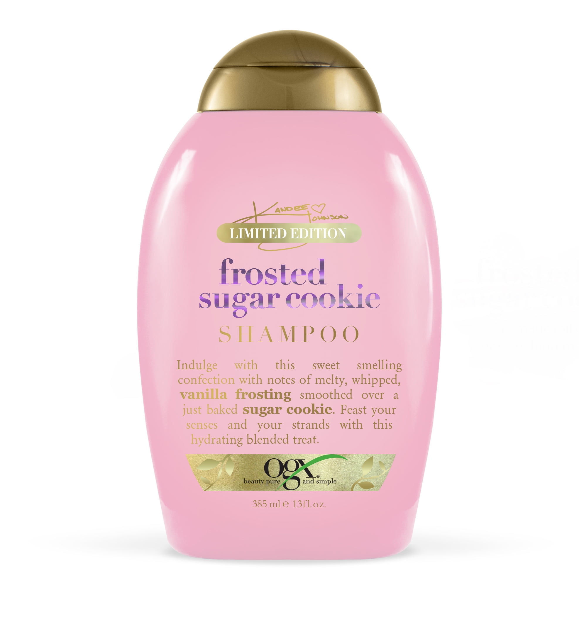 OGX Kandee Johnson Frosted Sugar Cookie Shampoo, 13 fl. oz.
