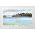 thumbnail image 1 of Shefranov, Olga 24x16 White Modern Wood Framed Museum Art Print Titled - Ocean Scape, 1 of 4