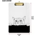 thumbnail image 2 of FMSHPON Cartoon Cat Black Clipboard Hardboard Wood Nursing Clip Board and Pull for Standard A4 Letter 13x9 inches, 2 of 7