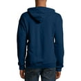 thumbnail image 2 of Hanes Men's and Big Men's Ecosmart Fleece Full Zip Hooded Jacket, up to Size 3XL, 2 of 6