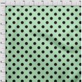 thumbnail image 4 of oneOone Velvet Mint Green Fabric Dots Diy Clothing Quilting Fabric Print Fabric By Yard 58 Inch Wide-QN, 4 of 7