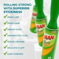 thumbnail image 2 of Libman Mini Lint Roller Set with Reusable Lint Remover Brush -Travel Sticky Lint Removing Tool for Pet Hair, Dust, Small Crumbs - 6.5" Portable Lint Brushes with Hanger Hole - 6 Pack 180 Sheets, 2 of 7