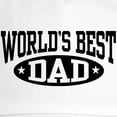 thumbnail image 2 of CafePress - World's Best Dad Cap - Adjustable 100% Brushed Unisex Casual Cotton Baseball Cap, Beige, 1, 2 of 2