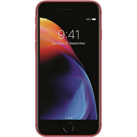Restored Apple iPhone 8 - Carrier Unlocked - 256GB Red (Refurbished)
