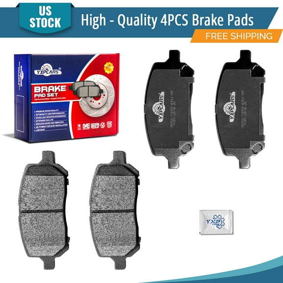YXPCARS 4PCS Ceramic Brake Pads(Front) for Chevrolet Cobalt Pontiac G5 Pursuit Saturn Ion (D956)