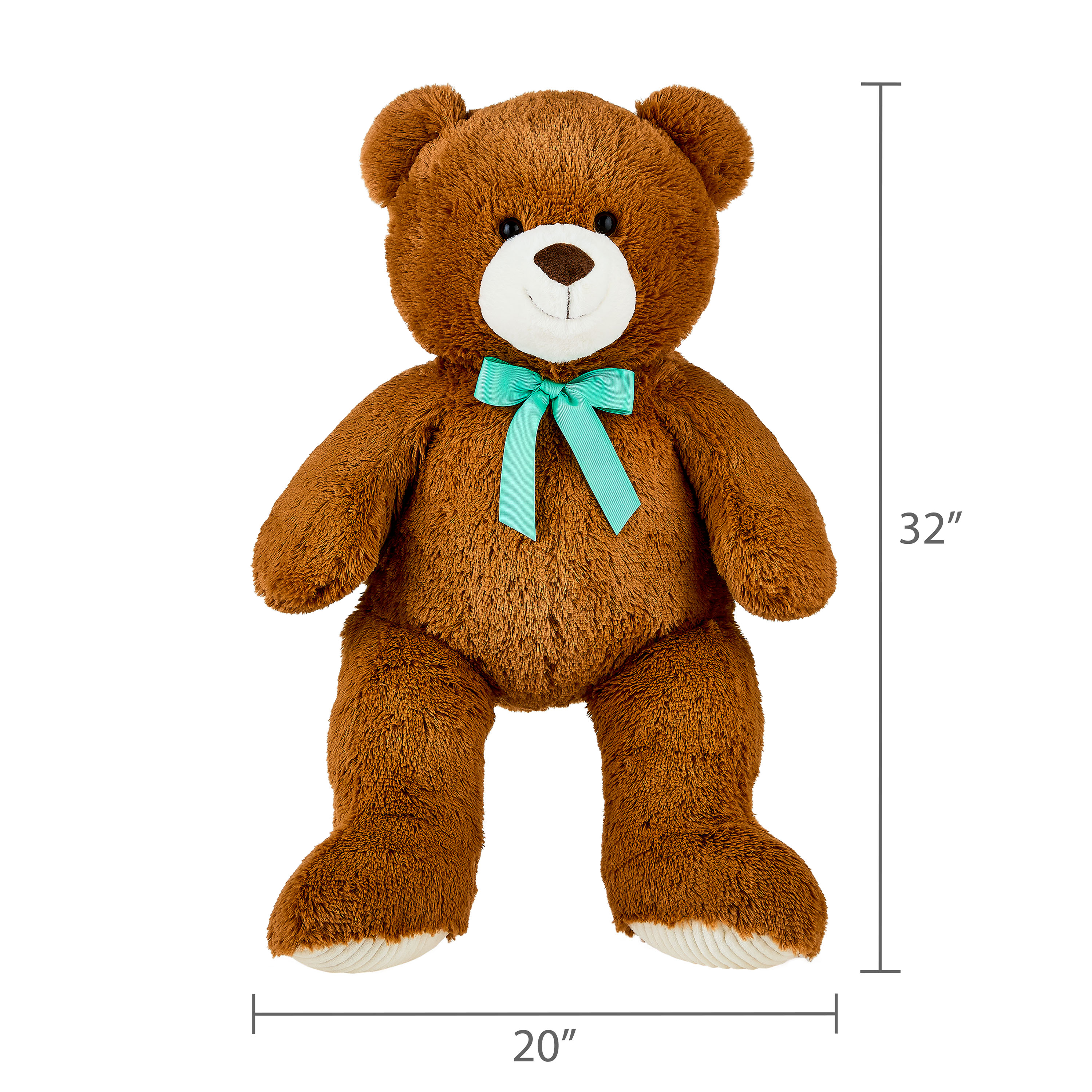 Way To Celebrate Giant Bear Plush Toy 36-Inch Beige photo 6
