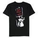 thumbnail image 4 of Elevenparis Hombre Go Back To Bed Graphic T-Shirt negro L, 4 of 5