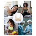 thumbnail image 3 of A AGROSTE 3 Pack Sports Bra for Women Seamless Wireless Low Support Workout Bra Comfy Sleep Bra with Removable Padded, 3 of 4