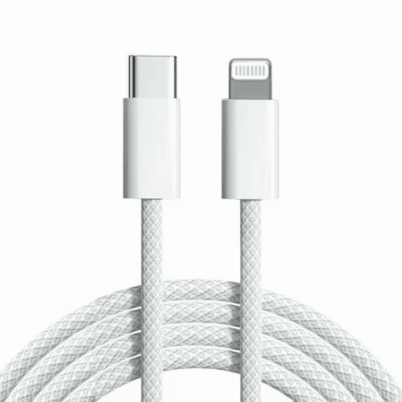Orphie 6 ft Braided PD 20W Fast Charging USB‑C for iPhone 14/13/12/11 Pro Max