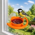 thumbnail image 6 of Diceymbol Orange Oriole Window Bird Feeder,4 Inch Suction Cup Jelly Bird Feeders for Outdoors Window Garden Patio, Gifts for Bird Lovers, 6 of 10