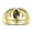 Black Star Sapphire, variant on Men's Rings Yellow Gold Plated Silver Pear Tear Drop Cabochon Gemstone & Diamond Ring Cabochon Ruby Size 8