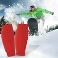thumbnail image 4 of WKSCLPAI Calf Compression Sleeves for Men Women Winter Thermal Leg Warmers Anti-Slip Leg Sleeves for Sports 5-Size for Adults & Teens Ski/Soccer/Running/Cycling, Red,S, 4 of 8