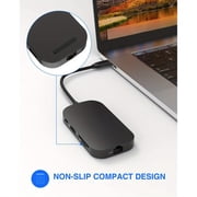 TOTU 9 in 1 USB C Hub Compatible with MacBook Pro Air and Type C Laptops