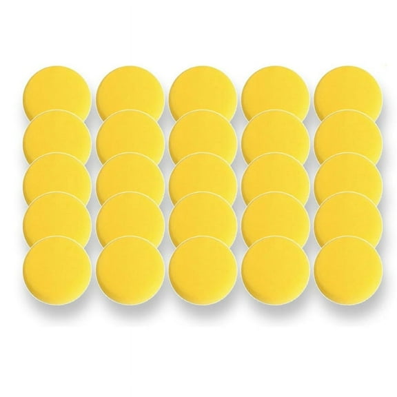 25Pcs Clay 3Inch, Painting Sponges, Pottery Sponges for Clay, Round ,