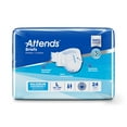 thumbnail image 3 of Attends Adult Contoured Incontinence Brief Heavy Absorbency, Large, 72 Count, 3 of 10
