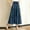 Blue, variant on Dpytoraw Women's Summer Layered Skirt With Wooden Ear Trim High Waist Elastic Lace Skirt With Ruffled Edge Women’s Plaid Pleated School Skirt Blue