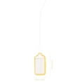 thumbnail image 2 of Minkissy 500Pcs Jewelry Price Tags with String Golden Paper Tags for Clothing Sale Marking, 2 of 6