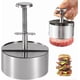 thumbnail image 1 of Burger Press Maker, 304 Stainless Steel Hamburger Patty Maker, Adjustable Non Stick Patty Making molds are Suitable for Beef Burgers, Vegetables and C, 1 of 4