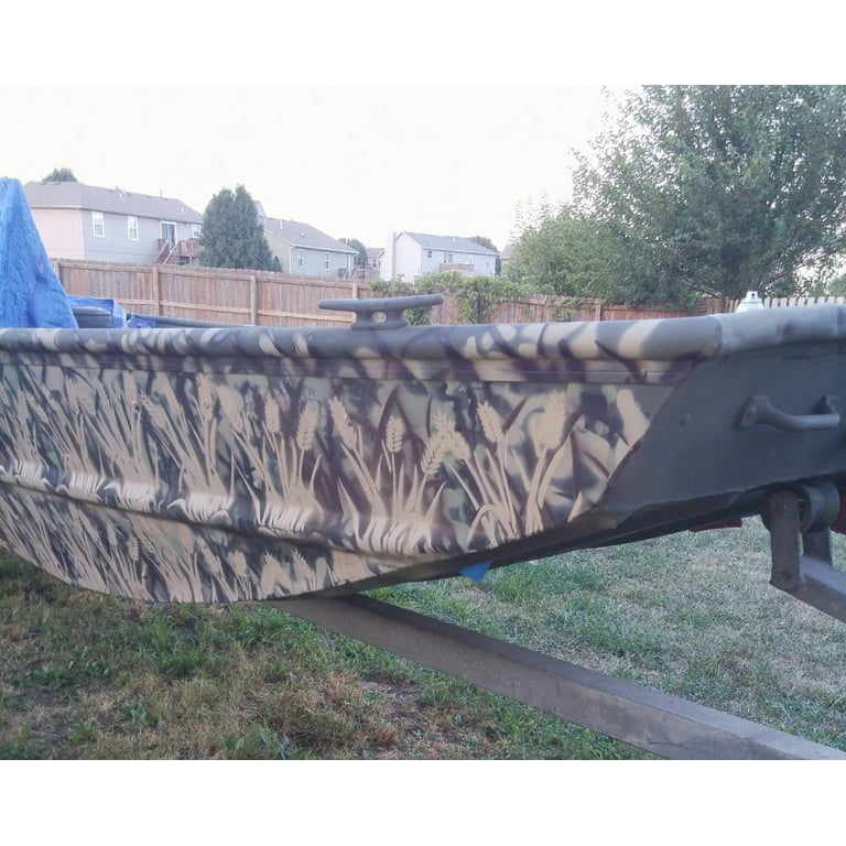 3pack! Spray Paint Camouflage Camo Stencils Jon Boat ATV 14 Branch Maple Wheat