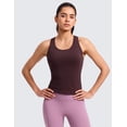 thumbnail image 2 of CRZ YOGA Seamless Racerback Tank Tops for Women Gym Workout Athletic Running Sleeveless Shirts Breathable, 2 of 5