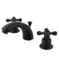 thumbnail image 1 of Two Handle 4 in. to 8 in. Mini Widespread Lavatory Faucet with Retail Pop-up, 1 of 1