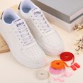 thumbnail image 4 of Uxcell 4 Set Cordones Elásticos Sin Atar para Zapatillas de Adultos, Rosa, 4 of 6