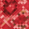 thumbnail image 1 of Ahgly Company Machine Washable Indoor Square Transitional Orange Area Rugs, 6' Square, 1 of 7